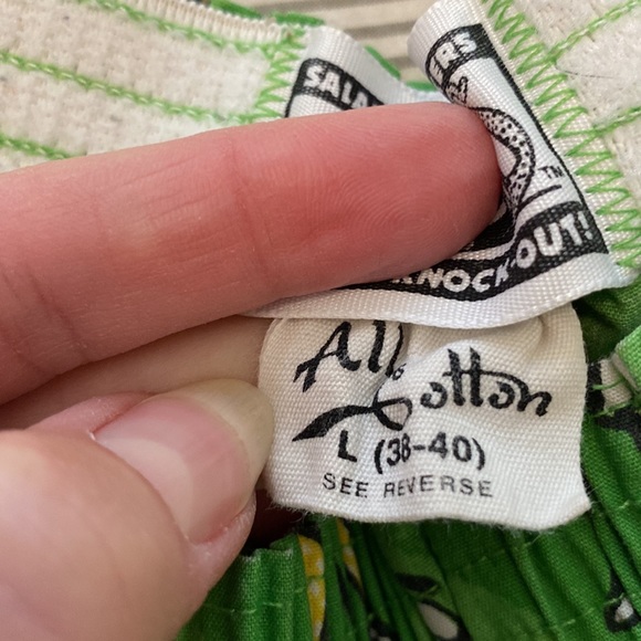 Salamander Boxers golf theme sz L unisex - Picture 5 of 7